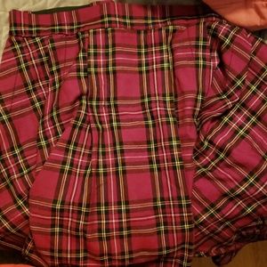 Plaid skirt